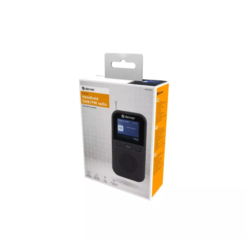 Persönliches Radio Denver DAH-126 Analog Digital DAB FM 10W