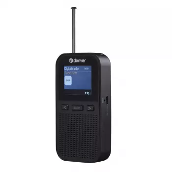 Persönliches Radio Denver DAH-126 Analog Digital DAB FM 10W