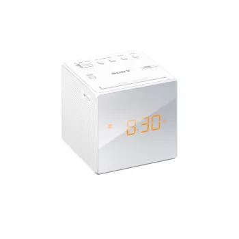 Sony ICF-C1, Uhr, AM, FM, 87,5 - 108 MHz, 531 - 1602 kHz, 0,1 W, 6,6 cm
