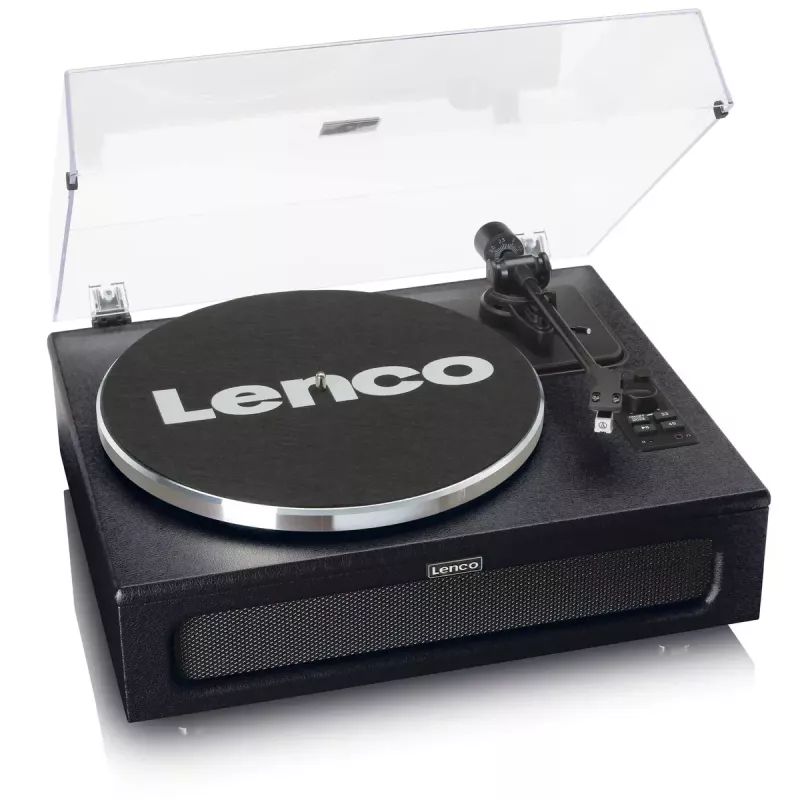Belt-Drive-Audio-Plattenspieler Lenco LS-430BK Schwarz 40W Bluetooth