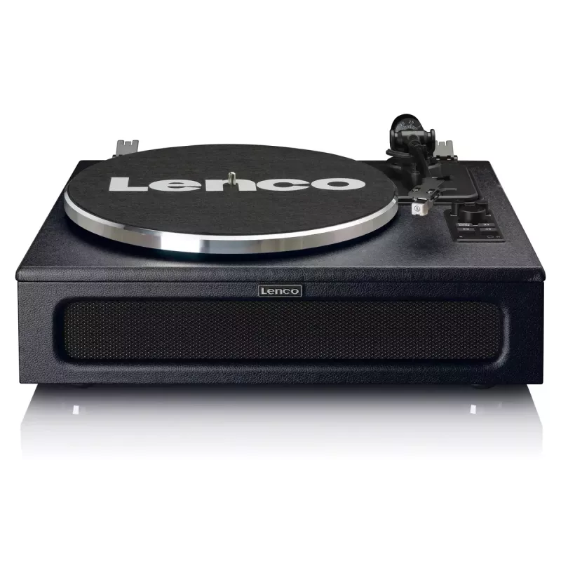 Belt-Drive-Audio-Plattenspieler Lenco LS-430BK Schwarz 40W Bluetooth