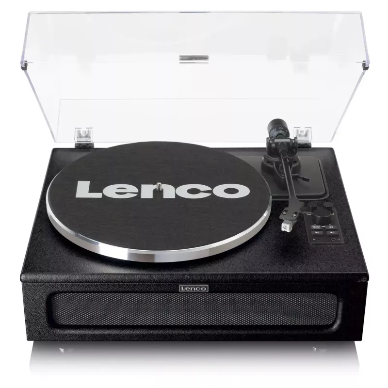 Belt-Drive-Audio-Plattenspieler Lenco LS-430BK Schwarz 40W Bluetooth
