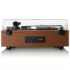 Riemengetriebener Audio-Plattenspieler Lenco LS-430BN Braun Manuell 3-4 g Auflagekraft