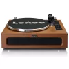 Riemengetriebener Audio-Plattenspieler Lenco LS-430BN Braun Manuell 3-4 g Auflagekraft