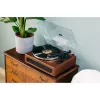 Riemengetriebener Audio-Plattenspieler Lenco LS-430BN Braun Manuell 3-4 g Auflagekraft