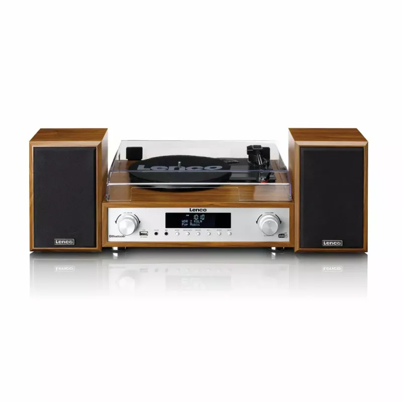 Riemengetriebener Audio-Plattenspieler Lenco MC-160WD