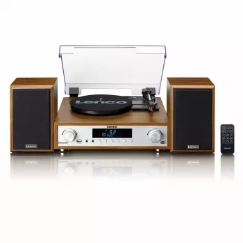 Riemengetriebener Audio-Plattenspieler Lenco MC-160WD