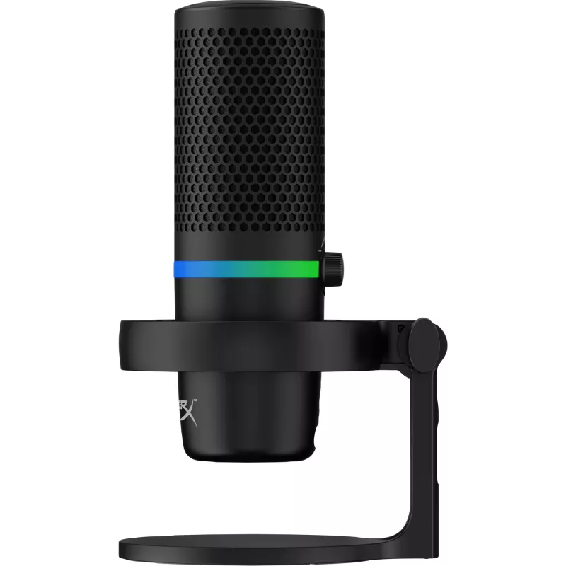HyperX DuoCast - USB-Mikrofon (Schwarz) - RGB-Beleuchtung