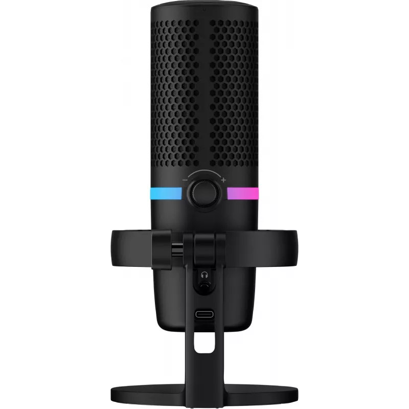 HyperX DuoCast - USB-Mikrofon (Schwarz) - RGB-Beleuchtung