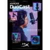 HyperX DuoCast - USB-Mikrofon (Schwarz) - RGB-Beleuchtung
