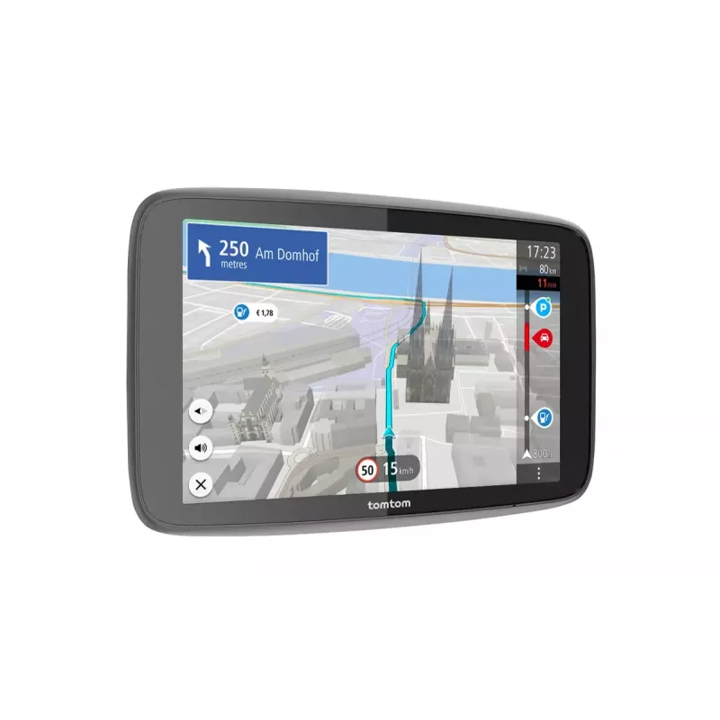 Handheld/Fest eingebautes GPS-Navigationsgerät TOMTOM GO 15,2 cm (6 Zoll) Touchscreen, Bluetooth, WLAN, Europa-Karten, 0,27 kg