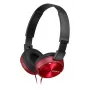 Sony MDR-ZX310AP, Kabelgebunden, 10 - 24000 Hz, Anrufe/Musik, 125 g, Headset, Rot