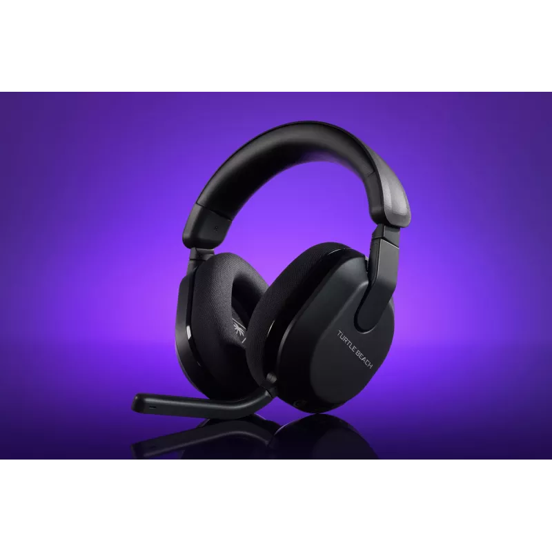 Turtle Beach Stealth 600 Schwarz PC Wireless Gaming Headset mit bis zu 80 Stunden Akkulaufzeit, 50-mm-Lautsprechern und Bluetooth für PC, PS5, PS4 und Mobilgeräte