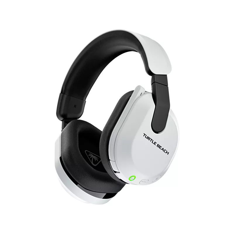 Turtle Beach Stealth 600 Weiß PlayStation Wireless Gaming Headset mit bis zu 80 Stunden Akkulaufzeit, 50-mm-Lautsprechern und Bluetooth für PS5, PS4, PC und Mobilgeräte