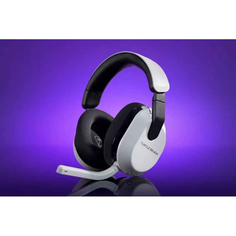Turtle Beach Stealth 600 Weiß PlayStation Wireless Gaming Headset mit bis zu 80 Stunden Akkulaufzeit, 50-mm-Lautsprechern und Bluetooth für PS5, PS4, PC und Mobilgeräte