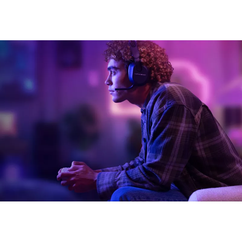 Turtle Beach Stealth 500 Schwarz PlayStation Kabelloses Gaming-Headset mit bis zu 40 Std. Akkulaufzeit und Bluetooth für PS5, PS4, PC und Mobilgeräte