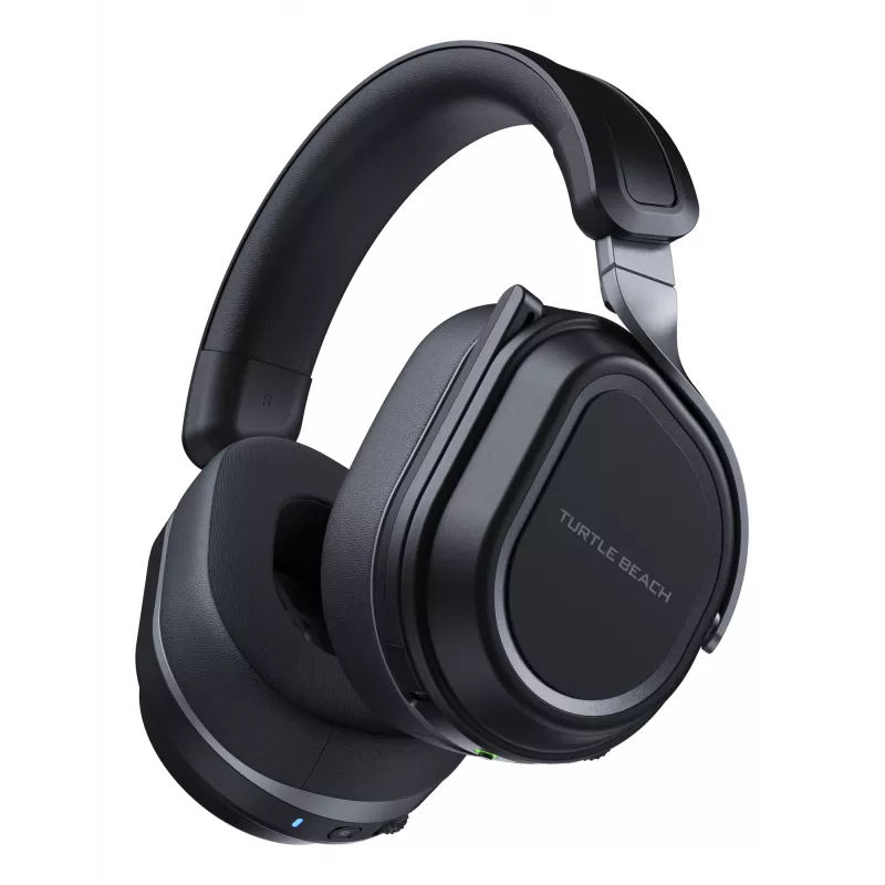 Turtle Beach Stealth 700 Schwarz PlayStation Wireless Gaming Headset mit bis zu 80 Stunden Akkulaufzeit, Bluetooth, Dual-Transmittern und 60-mm-Treibern für PS5, PS4, PC und Mobilgeräte