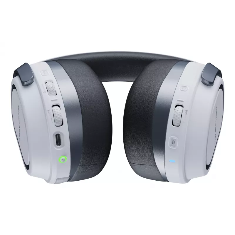 Turtle Beach Stealth 700 Weiß PlayStation Wireless Gaming-Headset mit bis zu 80 Stunden Akku, Bluetooth, zwei Sendern und 60-mm-Lautsprechern für PS5, PS4, PC und Mobilgeräte