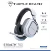 Turtle Beach Stealth 700 Weiß PlayStation Wireless Gaming-Headset mit bis zu 80 Stunden Akku, Bluetooth, zwei Sendern und 60-mm-Lautsprechern für PS5, PS4, PC und Mobilgeräte