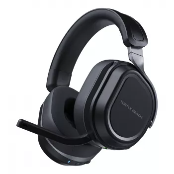 Turtle Beach Stealth 700 Schwarz Kabelloses PC-Gaming-Headset mit bis zu 80 Stunden Akkulaufzeit, Bluetooth, zwei Sendern und 60-mm-Lautsprechern für PC, PS5, PS4 und Mobilgeräte