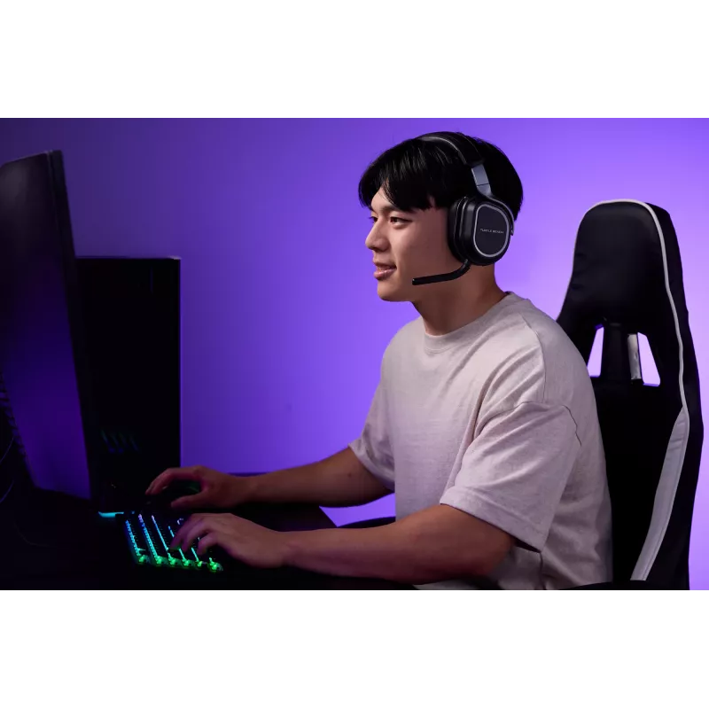 Turtle Beach Stealth 700 Schwarz Kabelloses PC-Gaming-Headset mit bis zu 80 Stunden Akkulaufzeit, Bluetooth, zwei Sendern und 60-mm-Lautsprechern für PC, PS5, PS4 und Mobilgeräte