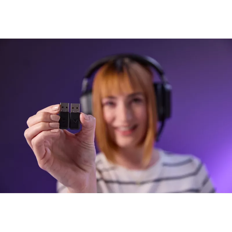 Turtle Beach Stealth 700 Schwarz Kabelloses PC-Gaming-Headset mit bis zu 80 Stunden Akkulaufzeit, Bluetooth, zwei Sendern und 60-mm-Lautsprechern für PC, PS5, PS4 und Mobilgeräte