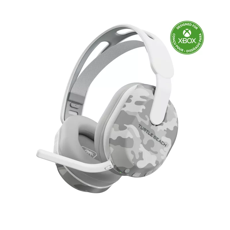 Turtle Beach Stealth 500 Arctic Camo Xbox Kabelloses Gaming-Headset mit bis zu 40 Std. Akkulaufzeit für Xbox Series X/S, Xbox One und funktioniert über Bluetooth, PC und Mobilgeräte