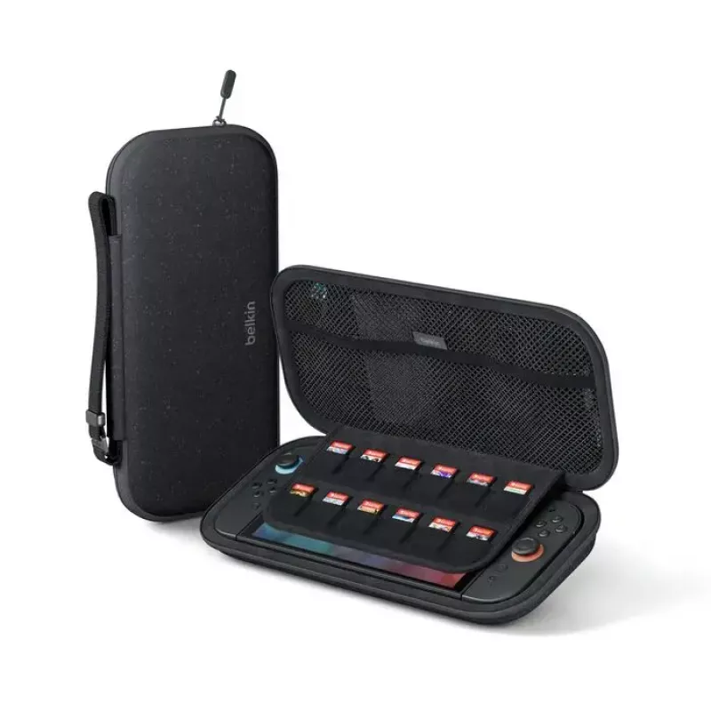 Hartschalen-Reiseetui Belkin ENA002HQCH für Nintendo, Schwarz — 145×293×46 mm