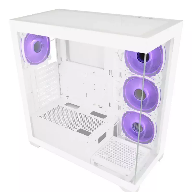 PC-Gehäuse LC-Power LC-715W-ON Midi Tower Weiß