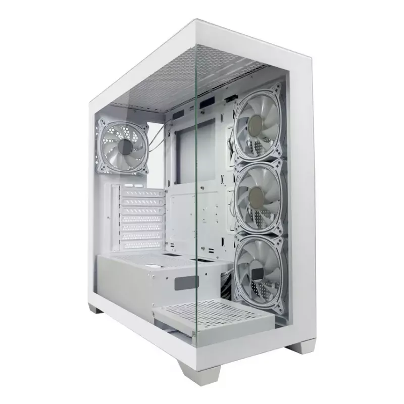 PC-Gehäuse LC-Power LC-715W-ON Midi Tower Weiß