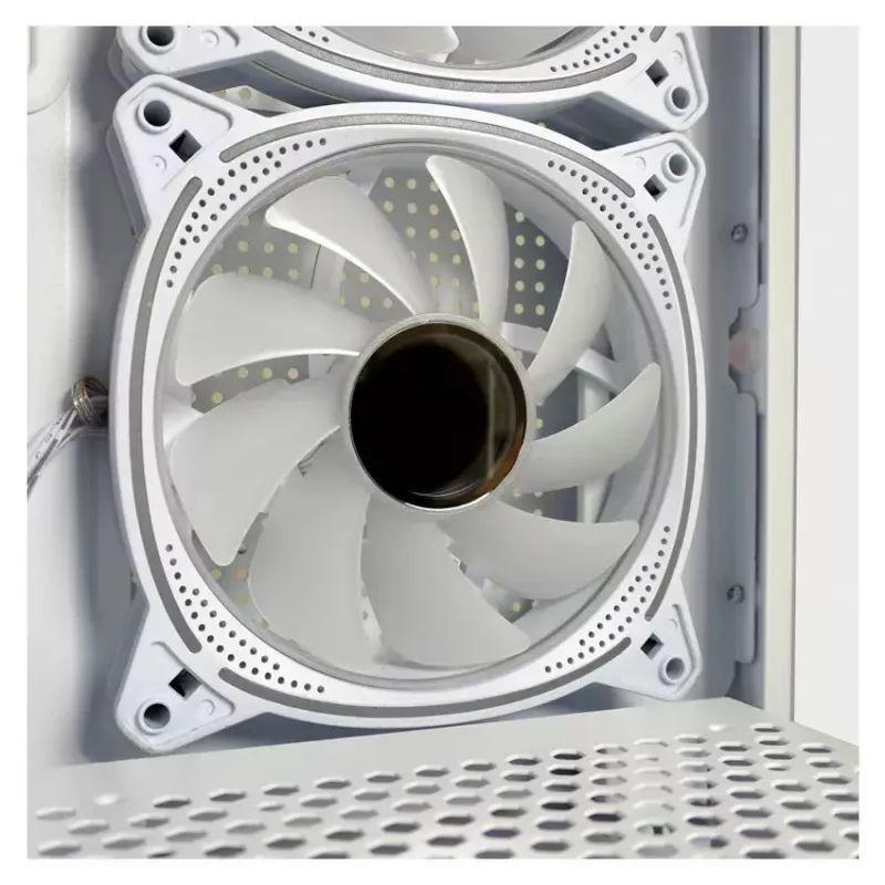 PC-Gehäuse LC-Power LC-715W-ON Midi Tower Weiß