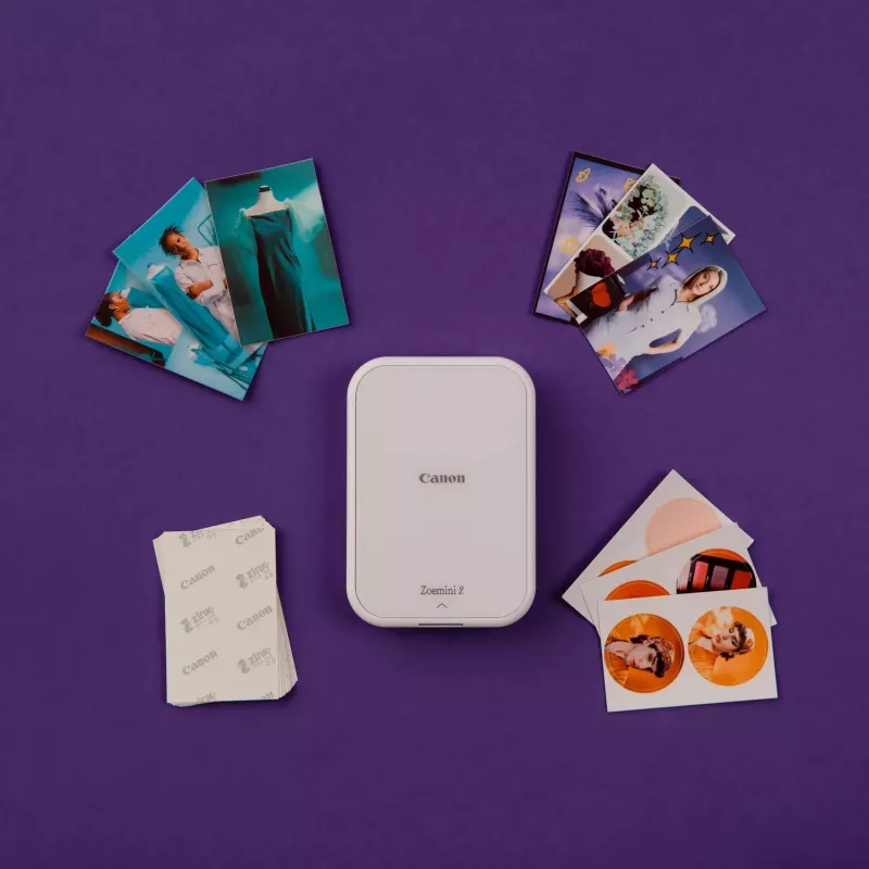 Canon Zoemini 2 Fotodrucker ZINK (Zero Ink) 313 x 500 DPI 2 Zoll x 3 Zoll (5x7,6 cm)