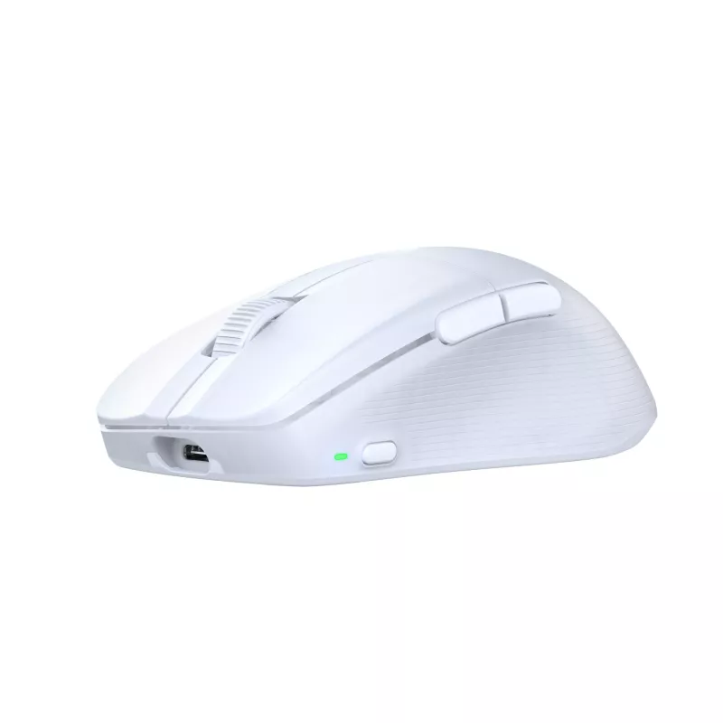 Turtle Beach Pure Air Weiß - Ultralight kabellose ergonomische RGB-Gaming-Maus, 26K DPI optischer Sensor, 125h Akku, RGB-Beleuchtung