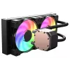 All-in-One-Flüssigkeitskühler LC-Power LC-CC-240-B-ARGB 12 cm Schwarz