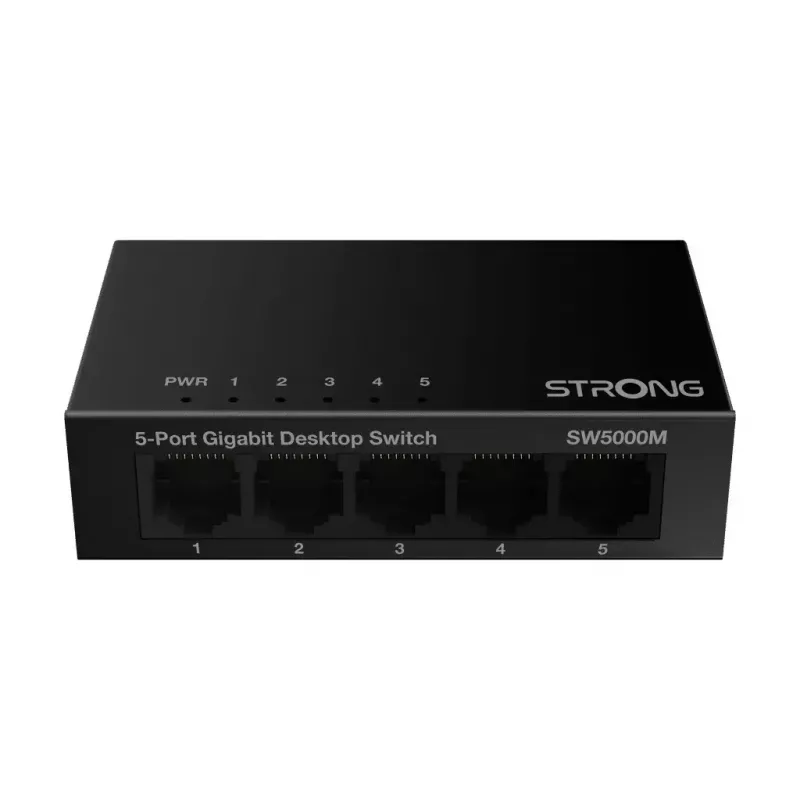 Strong SW5000M Netzwerk-Switch Gigabit Ethernet 5 Ports 10 Gbit/s
