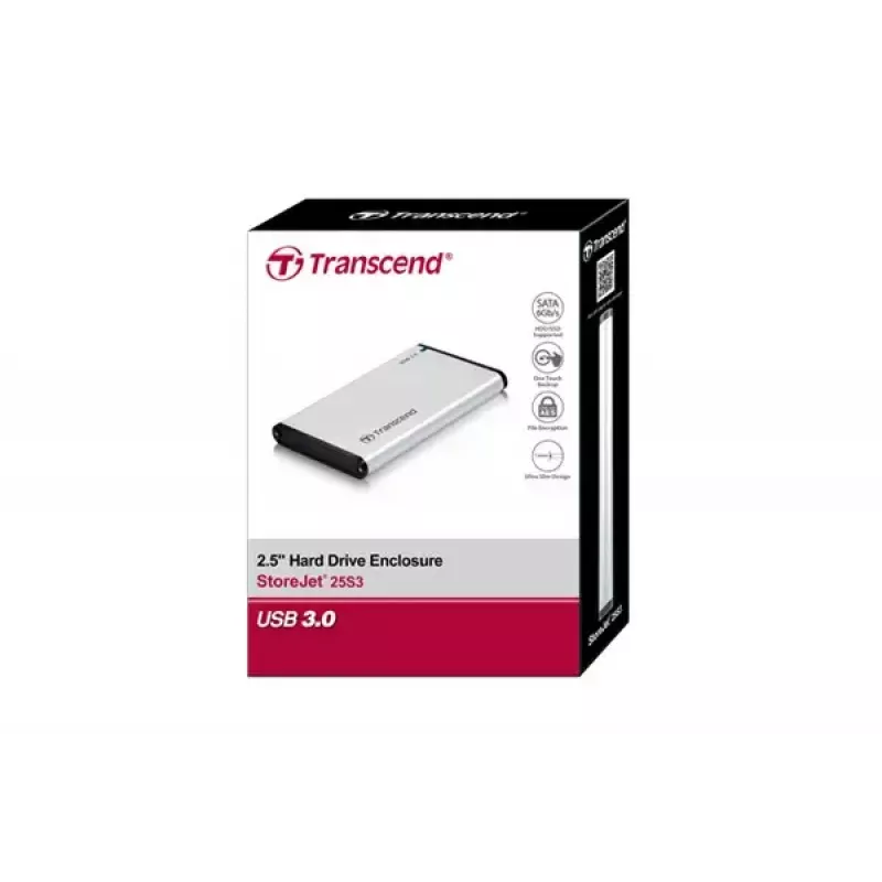 HDD/SSD-Gehäuse Transcend TS0GSJ25S3