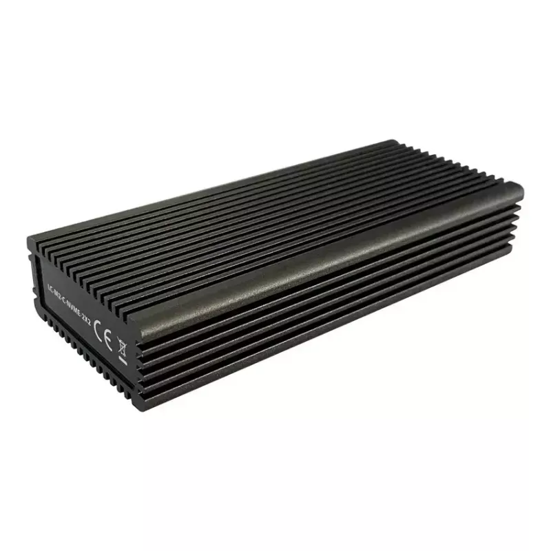 SSD-Gehäuse LC-Power LC-M2-C-NVME-2X2