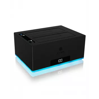ICY BOX IB-127CL-U3 USB 3.2 Gen 1 (3.1 Gen 1) Typ-B Schwarz