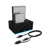ICY BOX IB-127CL-U3 USB 3.2 Gen 1 (3.1 Gen 1) Typ-B Schwarz