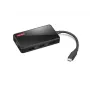 Laptop-Dock Lenovo GX91M73945 Kabelgebunden USB 3.2 Gen 1 Type-C Schwarz 4K Ultra HD