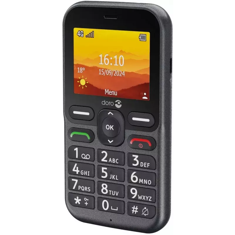 Smartphone Doro Leva L10, 6,1 Zoll, 32 GB, Graphit