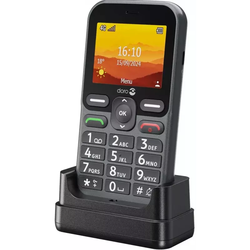 Smartphone Doro Leva L10, 6,1 Zoll, 32 GB, Graphit