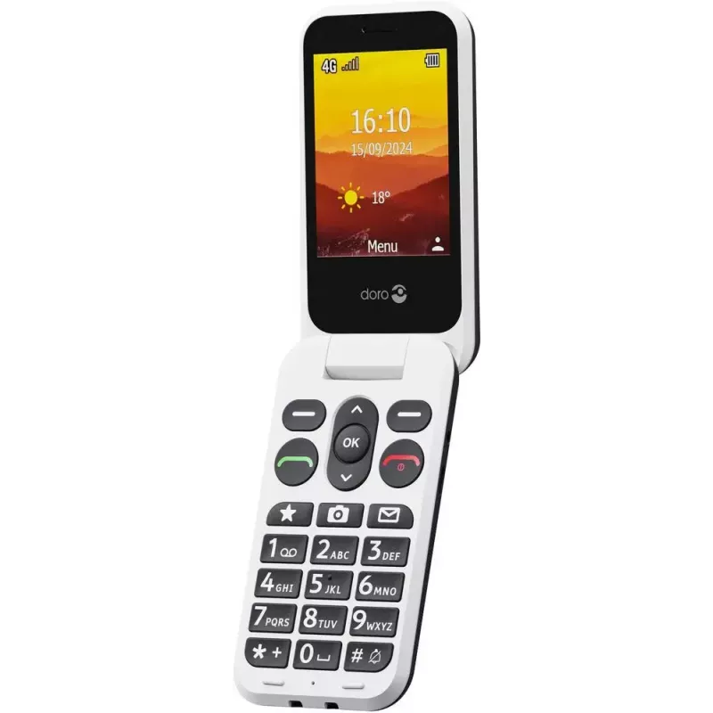 Mobiltelefon Doro Leva L30 5,0 Zoll graphit-weiß