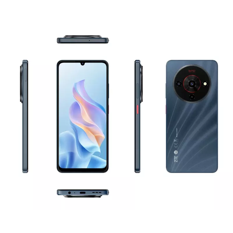 Smartphone ZTE Blade A76 5G 6,75 Zoll 6 GB 128 GB Schwarz