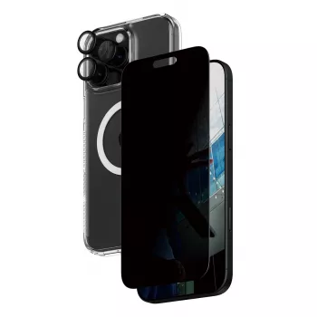 PanzerGlass ® 3-in-1 Sichtschutz-Bundle iPhone 16 Pro Max