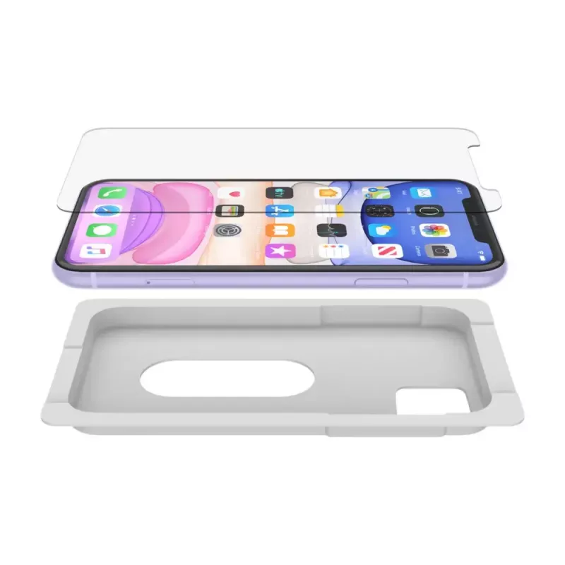 Bildschirmschutzfolie Belkin SCREENFORCE InvisiGlass Ultra für iPhone 11 iPhone XR