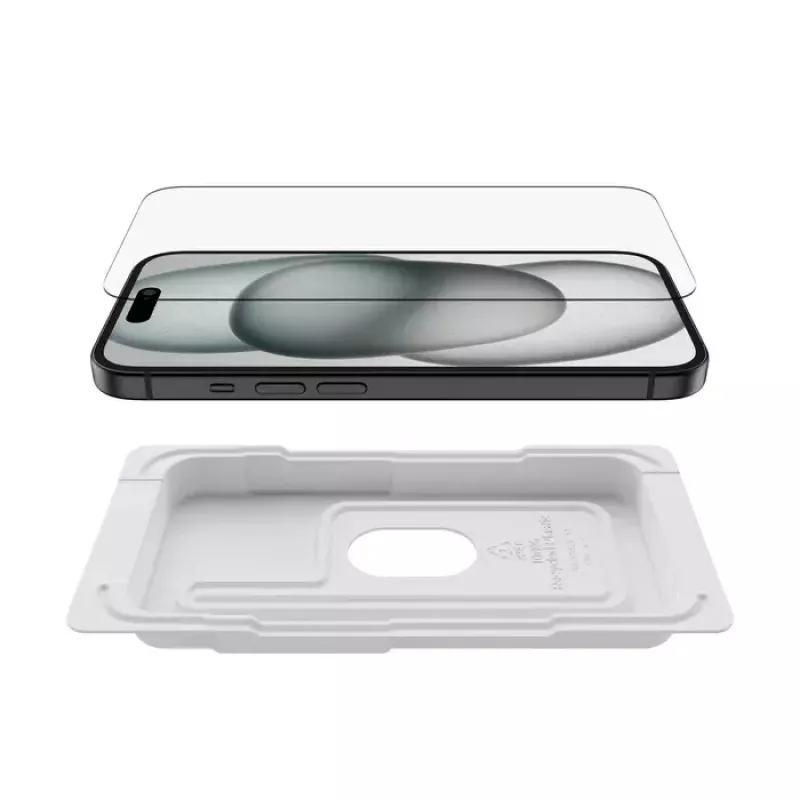 Bildschirmschutz Belkin ScreenForce Apple iPhone 15 stoß- und kratzfest
