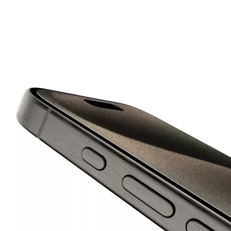 Belkin ScreenForce Displayschutzfolie für iPhone 15 Pro – stoßfest und kratzfest