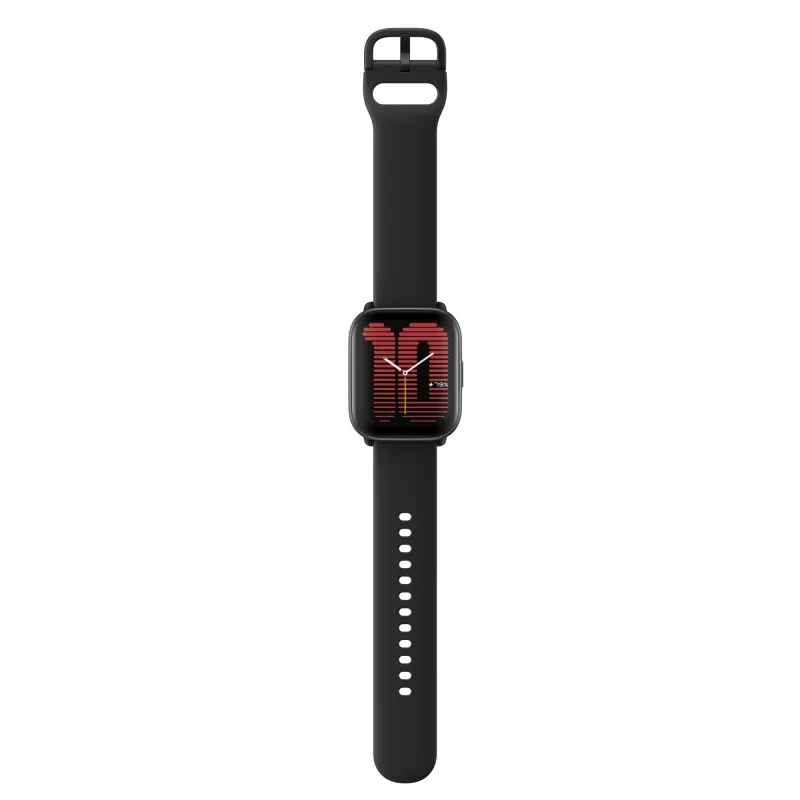 Amazfit Active 4.45 cm (1.75) AMOLED Digital 390 x 450 Pixel Touchscreen Schwarz GPS (W2211EU5N)