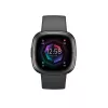 Smartwatch Fitbit Sense 2 Digital Touchscreen Schwarz